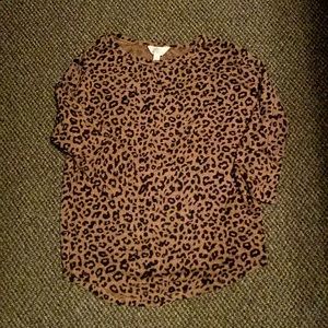 Leopard Print Top!